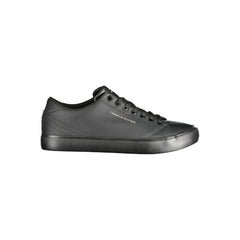 Tênis Tommy Hilfiger Masculino em Couro Preto