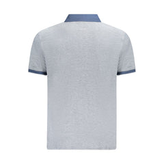 Camisa polo de algodão azul Timberland