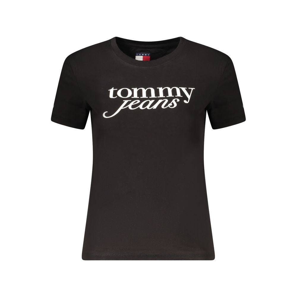 Tommy Hilfiger - Blusa e camiseta pretas de algodão