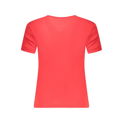 Tommy Hilfiger Tops e camiseta de algodão vermelho
