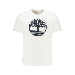 Camiseta Timberland Branca de Algodão Masculina