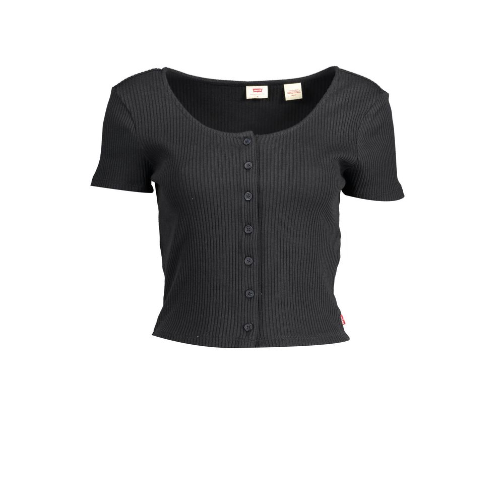 Camiseta Levi's preta de algodão feminina