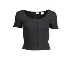 Camiseta Levi's preta de algodão feminina