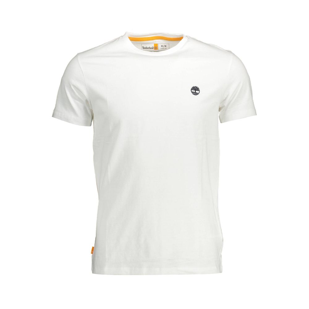 Camiseta Timberland Branca de Algodão Orgânico Masculina