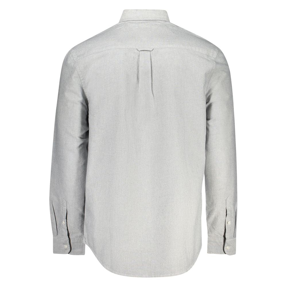 Camisa Masculina Tommy Hilfiger Cinza Algodão