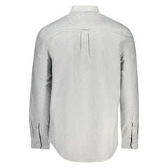 Camisa Masculina Tommy Hilfiger Cinza Algodão