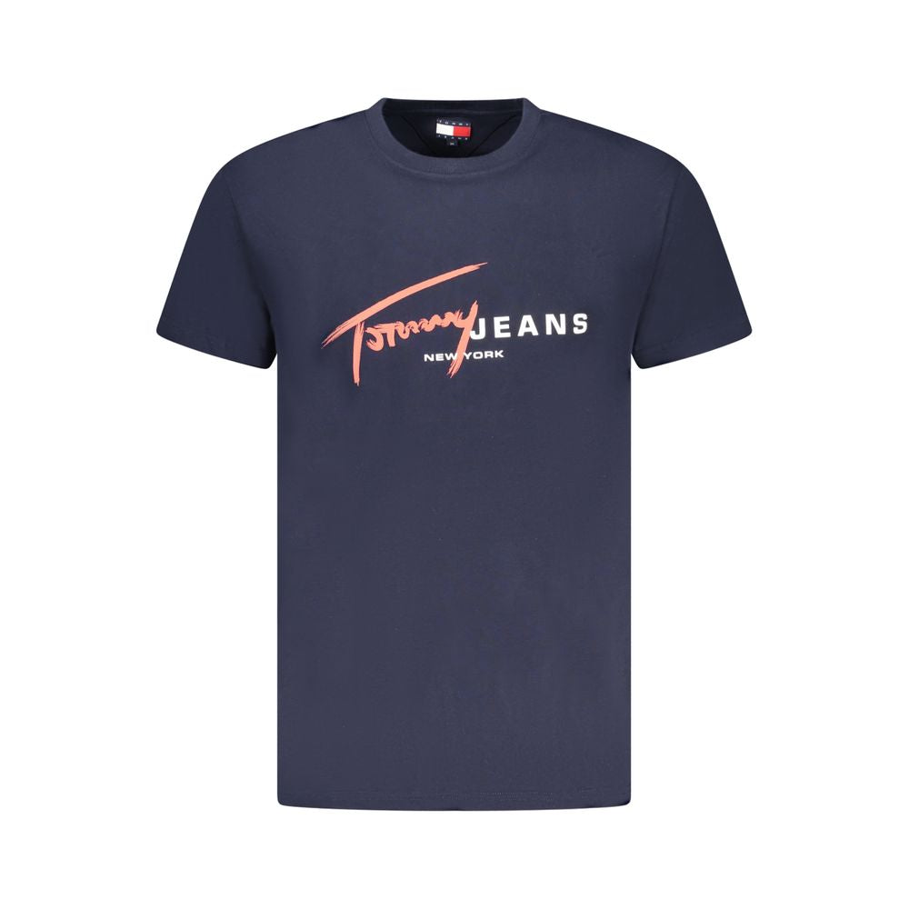 Camiseta Tommy Hilfiger Azul Algodão Masculina