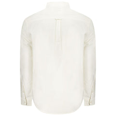 Camisa masculina branca de algodão Tommy Hilfiger