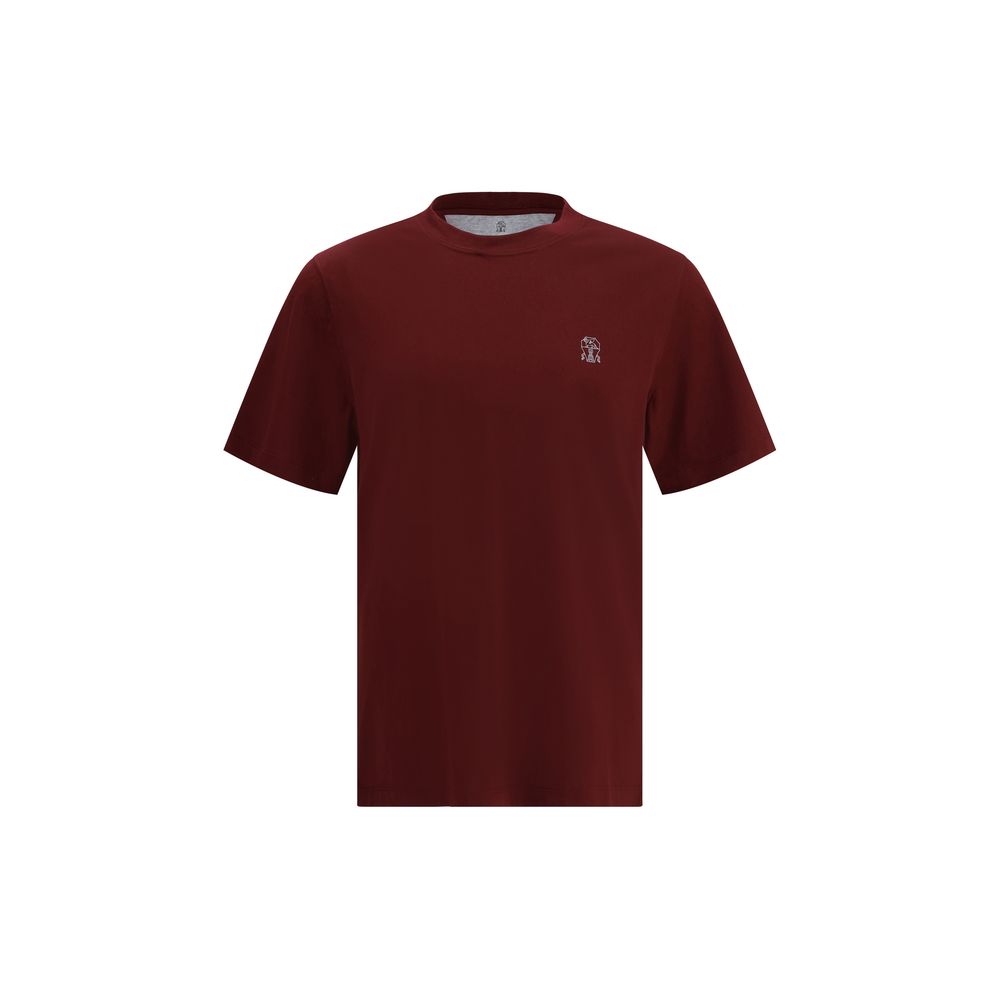Camiseta com logotipo Brunello Cucinelli