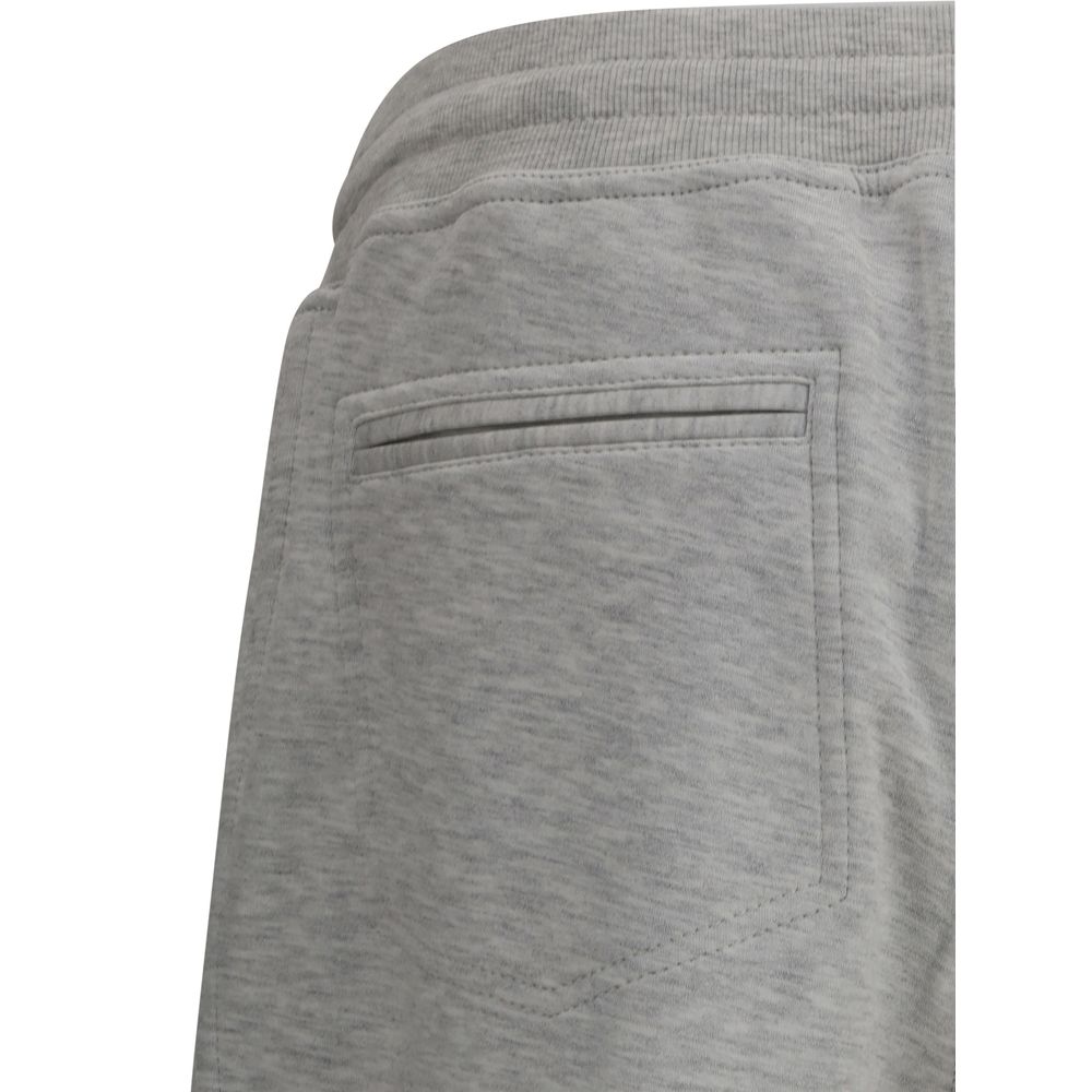 Calça de moletom de algodão Brunello Cucinelli