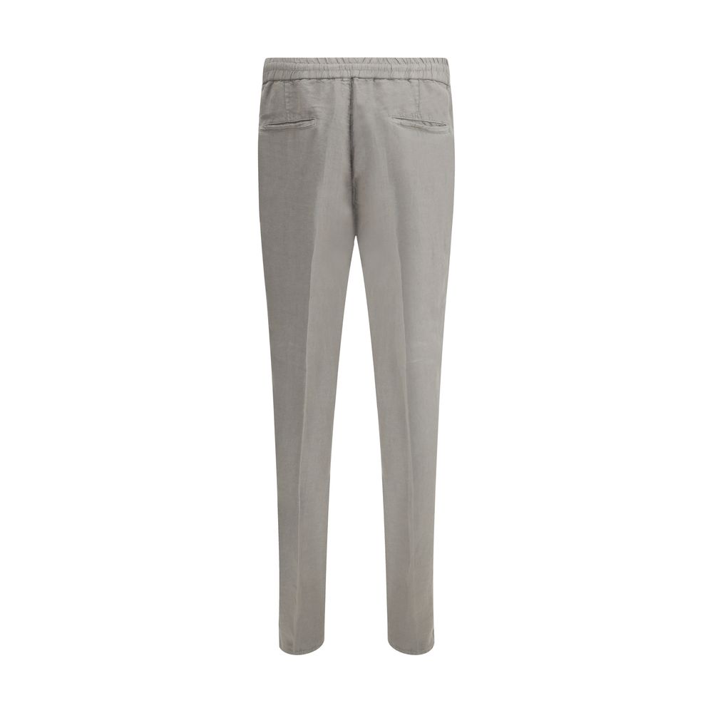 Calça de linho Brunello Cucinelli