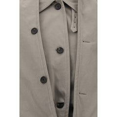 Casaco trench coat com capuz reverso Balenciaga