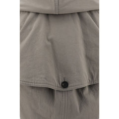 Casaco trench coat com capuz reverso Balenciaga