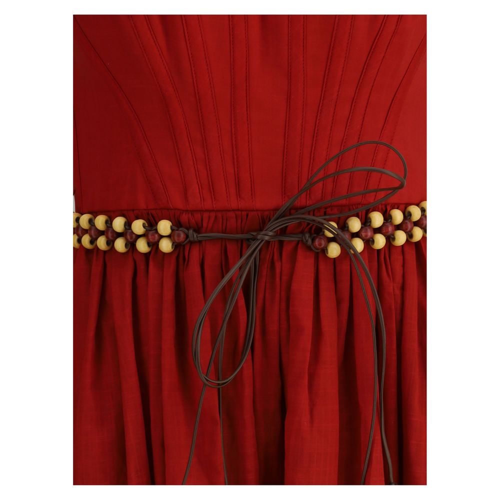 Vestido midi Zimmermann Rhiannon