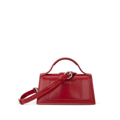 Bolsa de couro vermelha Jacquemus