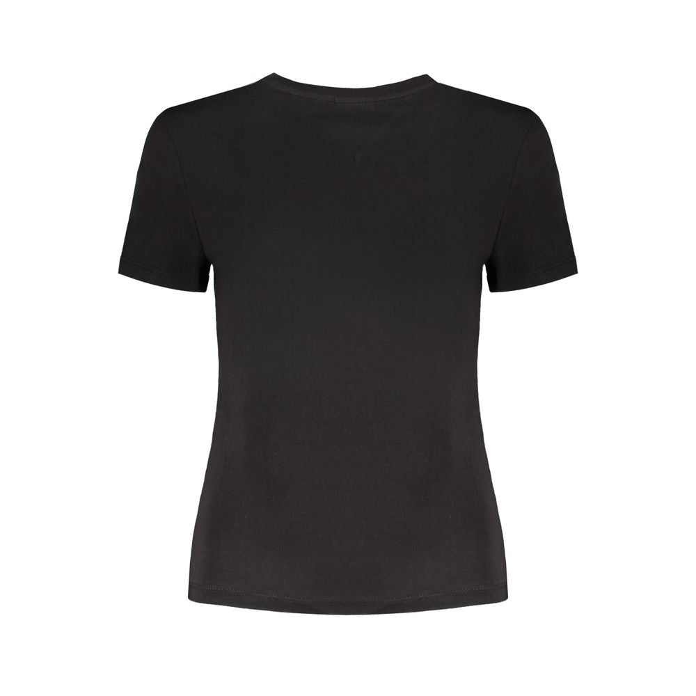 Tommy Hilfiger - Blusa e camiseta pretas de algodão