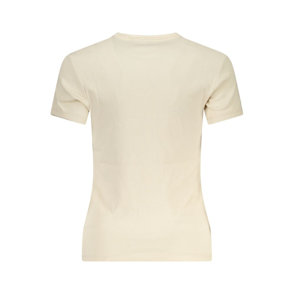 Tommy Hilfiger Tops e camiseta de algodão bege