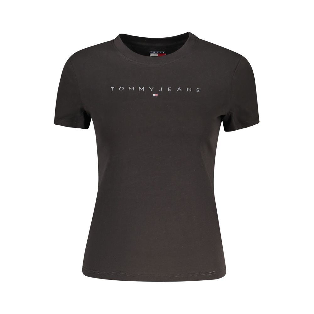 Tommy Hilfiger - Blusa e camiseta pretas de algodão