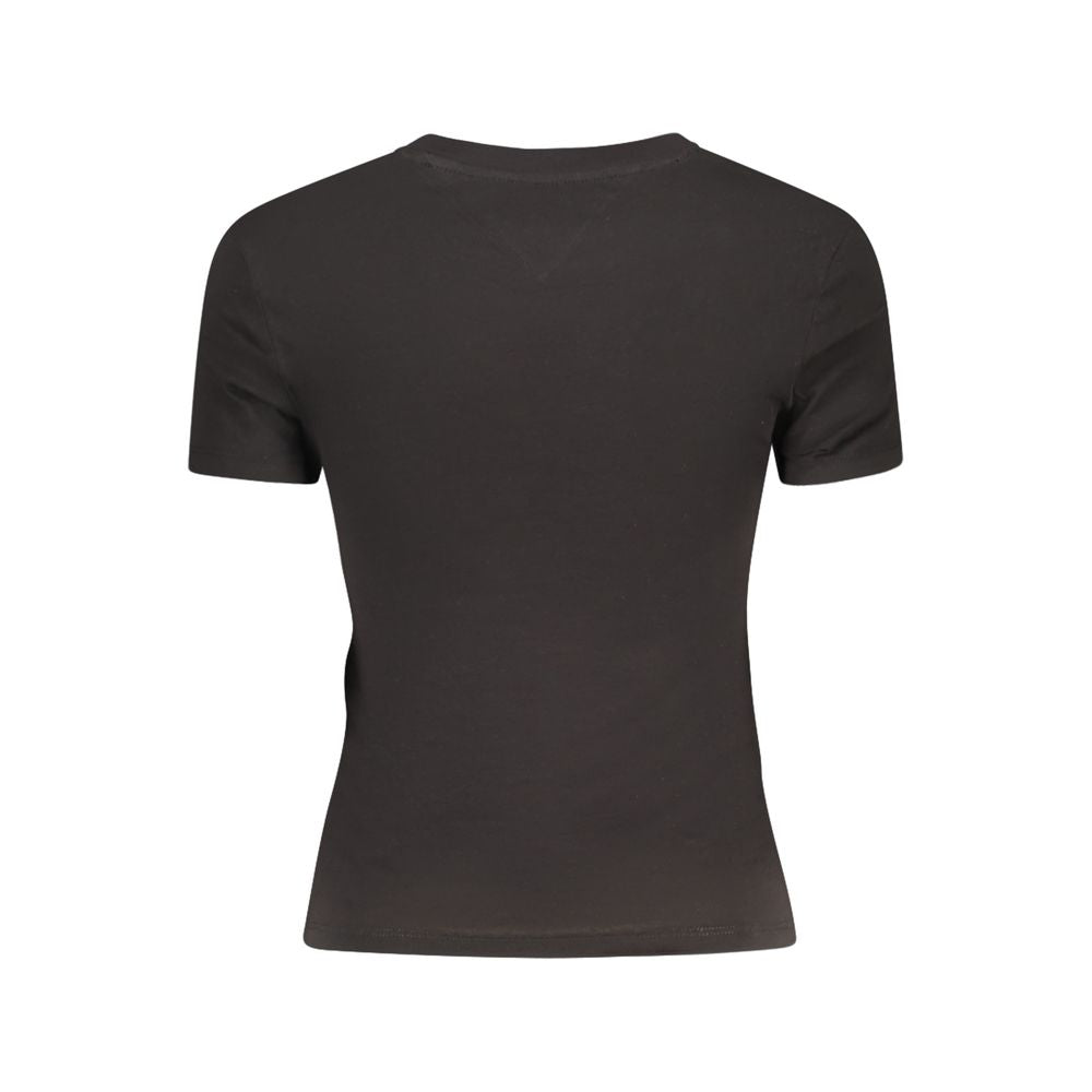 Tommy Hilfiger - Blusa e camiseta pretas de algodão