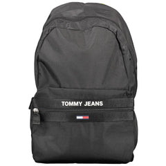 Mochila Tommy Hilfiger de poliéster preta