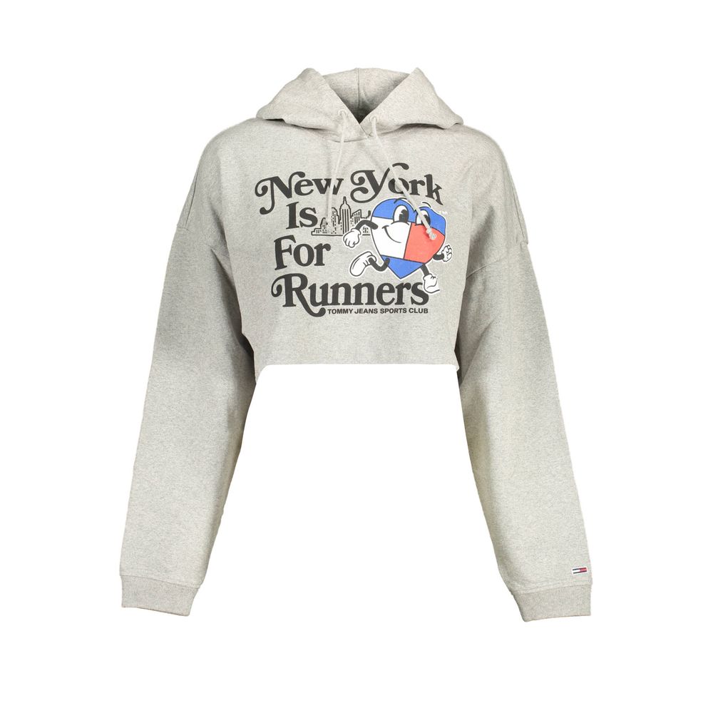 Suéter Tommy Hilfiger Cinza Algodão Feminino