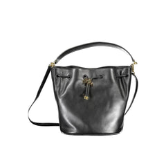 Bolsa de couro preta Ralph Lauren