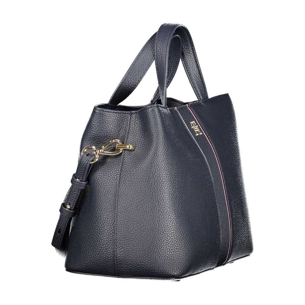 Tommy Hilfiger Blue Polyethylene Handbag