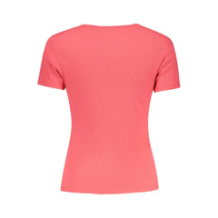 Tommy Hilfiger Tops e camiseta de algodão rosa