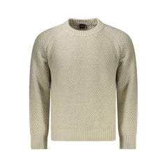 Suéter de lã bege Hugo Boss