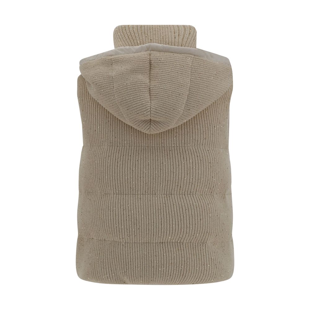 Colete com capuz Brunello Cucinelli