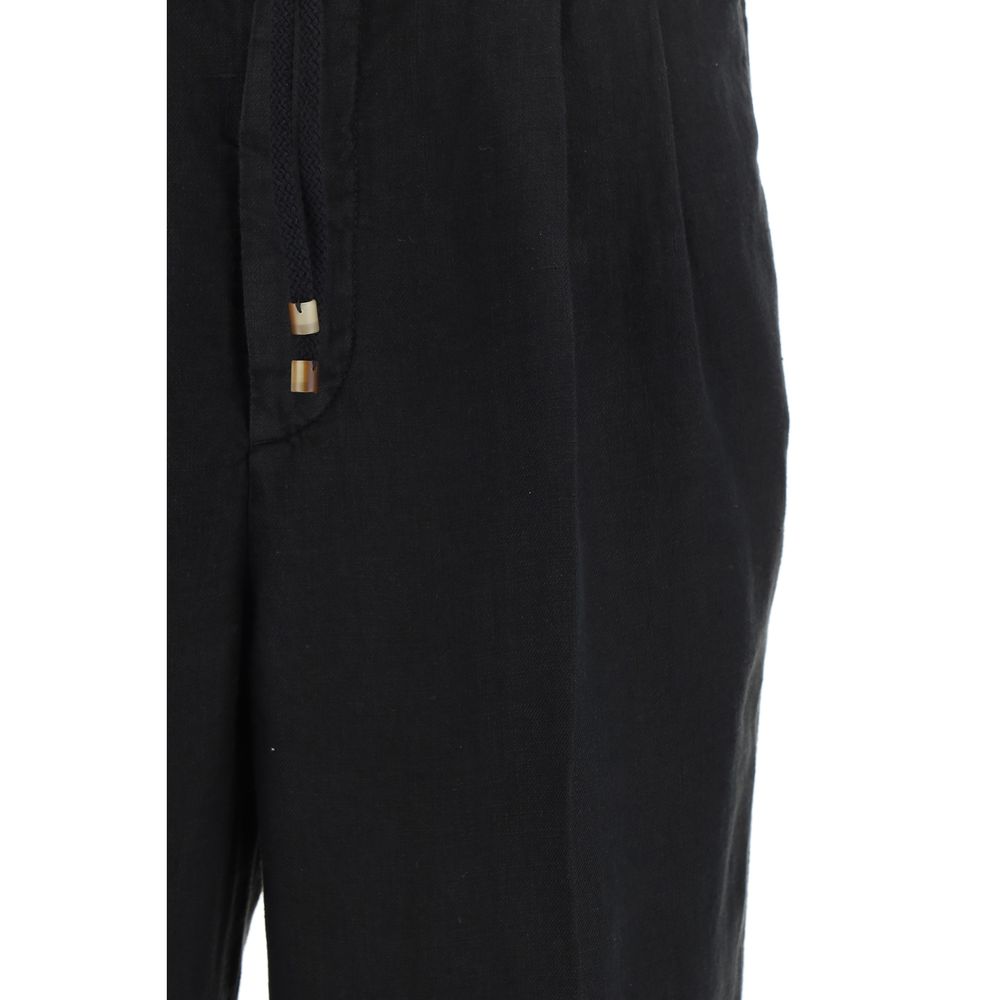 Calça de linho Brunello Cucinelli