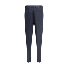 Calça de linho Brunello Cucinelli