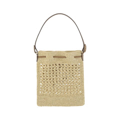 Bolsa de ráfia Miu Miu