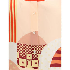 Camisa Fendi Patchwork