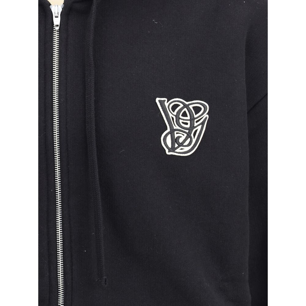 Moletom com capuz com logotipo Valentino