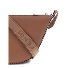 Bolsa de ombro pequena Fendi Melon