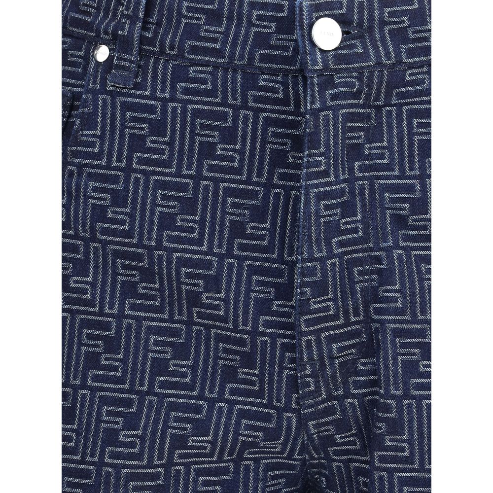 Shorts jeans Fendi
