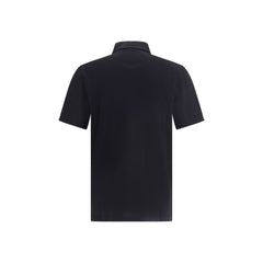 Camisa polo com logotipo da Prada