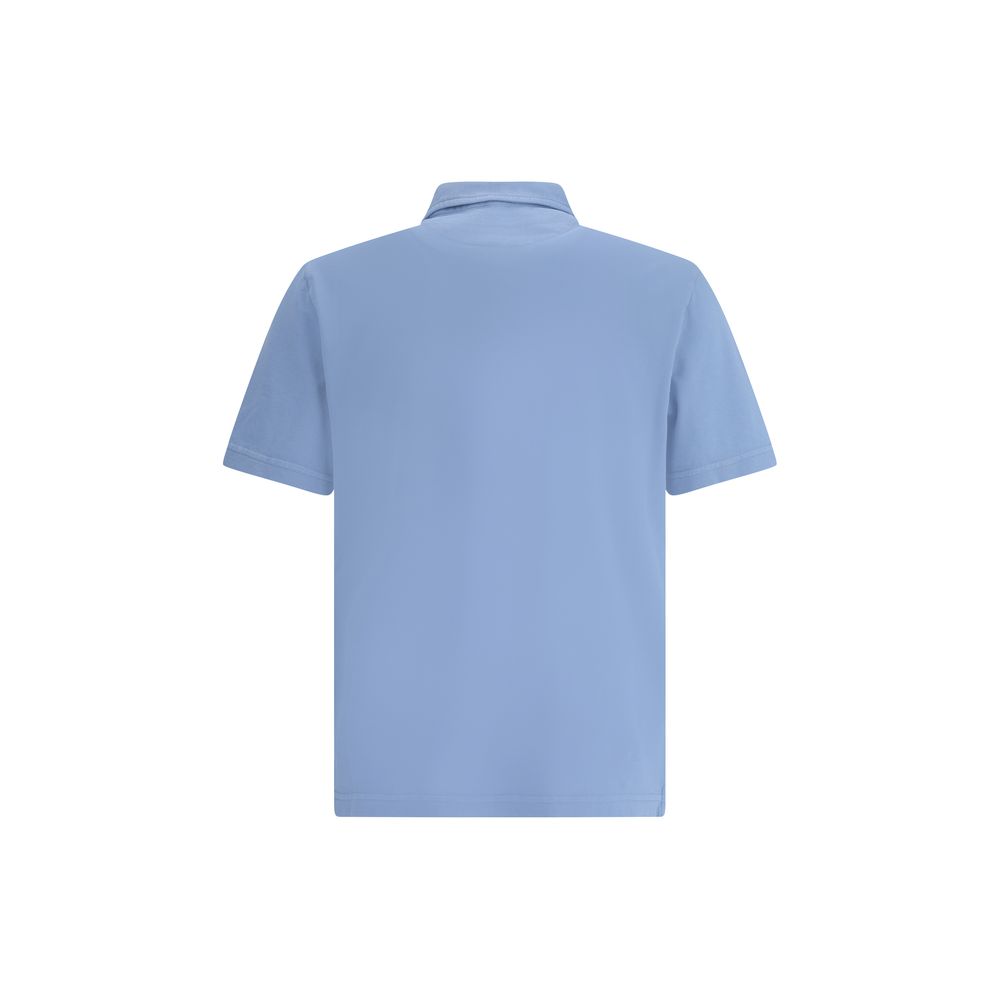 Camisa polo com logotipo da Prada