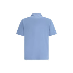 Camisa polo com logotipo da Prada