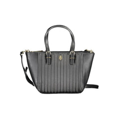 Bolsa Tommy Hilfiger Preta de Polietileno