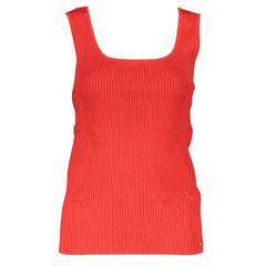 Tommy Hilfiger Red Modal Tops e Camiseta