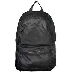 Mochila Tommy Hilfiger de poliéster preta