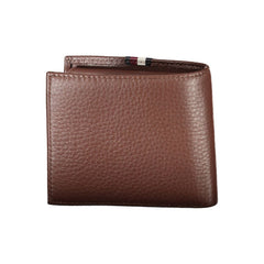 Carteira de couro marrom Tommy Hilfiger