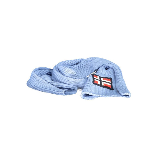 Norway 1963 Blue Marabou Scarf