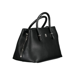 Bolsa Tommy Hilfiger Preta de Polietileno