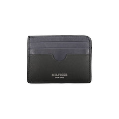 Carteira de couro preta Tommy Hilfiger