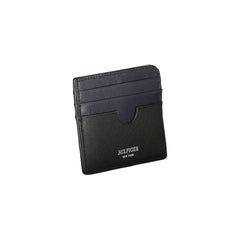 Carteira de couro preta Tommy Hilfiger