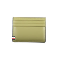 Carteira de couro preta Tommy Hilfiger