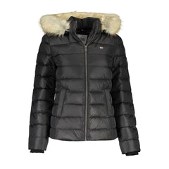 Jaquetas e casacos Tommy Hilfiger de poliéster preto